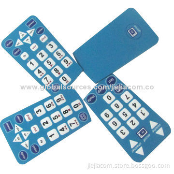 PCB Embossment Membrane Switches Keypads, Good Appearance, Small Volume, Long Lifespan